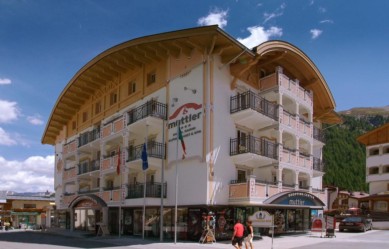 Hotel Garni Muttler Alpinresort & Spa Samnaun Exteriér fotografie